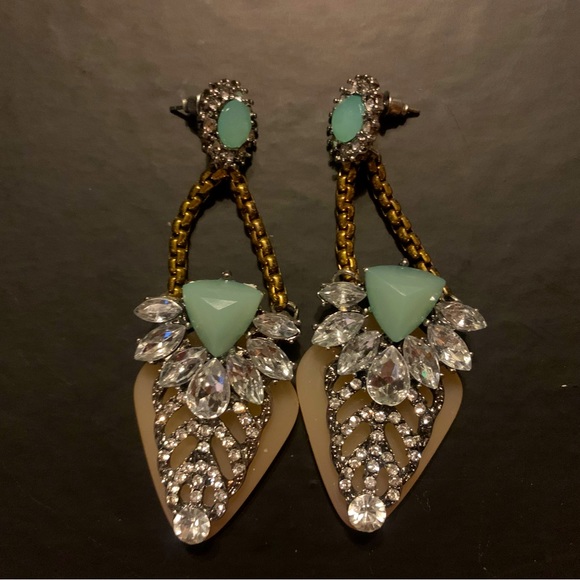 Elegant Formal Chandelier Statement Earrings - Picture 1 of 1